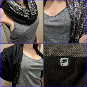 Fabletics Burnout Infinity Scarf & Shawl